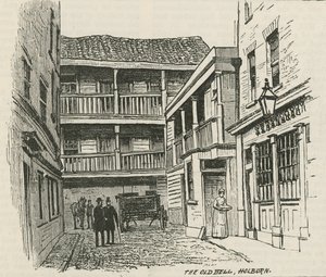 Die Alte Bell Taverne, Holborn, London