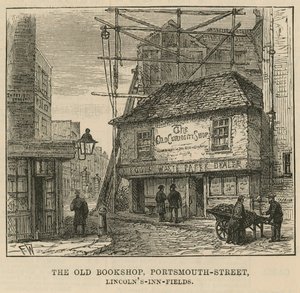 Das Alte Kuriositätenkabinett, Portsmouth Street, Lincolns Inn Fields