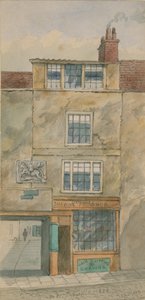 The Old George Inn, Snow Hill, London, 1854