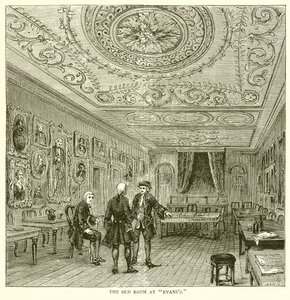 Der alte Raum bei Evans