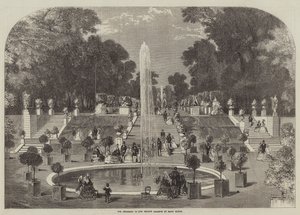 Die Orangerie in den privaten Gärten von Saint Cloud