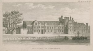 Der Palast von Greenwich von English School