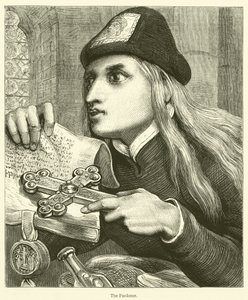 Der Ablassprediger (Gravur) von English School