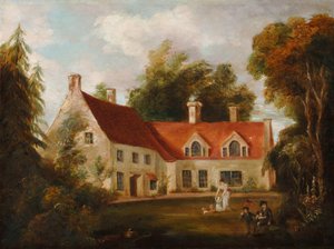 Das Pfarrhaus in Burnham Thorpe von English School