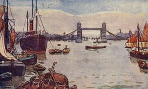 Der Hafen von London
