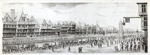 Die Prozession von Marie de Medici entlang Cheapside, 1638, veröffentlicht von William Herbert und Robert Wilkinson, 1809
