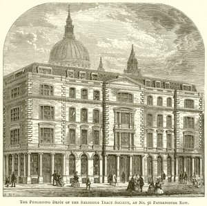 Das Verlagshaus der Religious Tract Society, Nr. 56 Paternoster Row