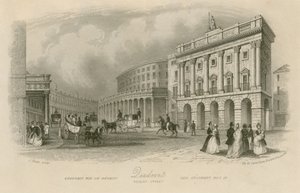 Der Quadrant, Regent Street, London von English School