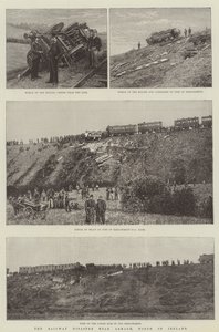 Das Eisenbahnunglück bei Armagh, Nordirland von English School