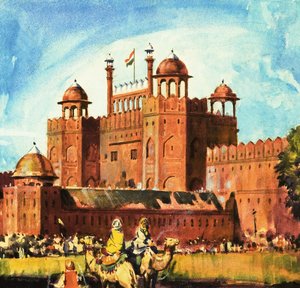 Das Rote Fort, Delhi