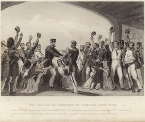 Die Befreiung von Lucknow durch General Havelock
