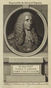 Der ehrenwerte Lord Camden, Lordkanzler von English School