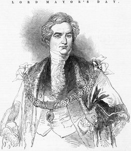 Der hochwürdige Lord Mayor, Sir G. Carroll, Illustration aus 