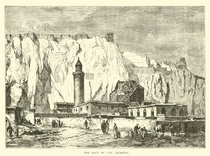 Der Felsen von Van, Armenien