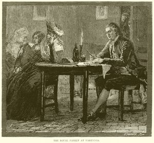 Die königliche Familie in Varennes
