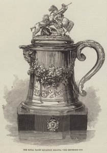 Die Regatta des Königlichen Yachtgeschwaders, der Kaiser-Pokal