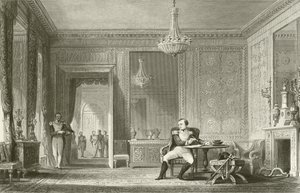 Der Salon der Abdankung, Fontainebleau