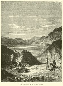 Der Salzgebirgszug, Indien von English School