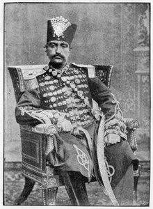 Der Schah von Persien, 1893 von English School