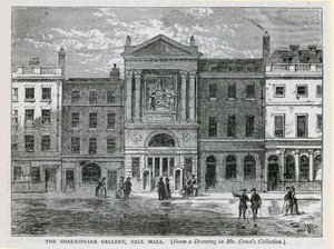 Die Shakespeare-Galerie, Pall Mall, London