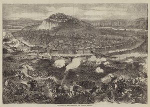 Die Belagerung von Kars, Ausfall der türkischen Garnison von English School