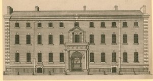 Das South Sea House in der Threadneedle Street, London von English School