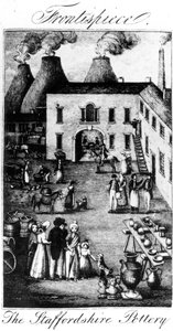 Die Staffordshire-Töpferei, 1827