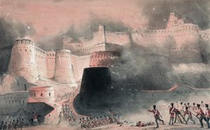 Der Sturm auf das Kabuler Tor im Jahr 1839