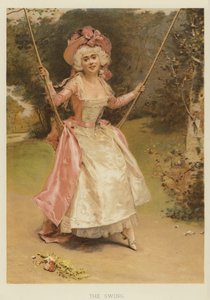Die Schaukel (Chromolithografie)