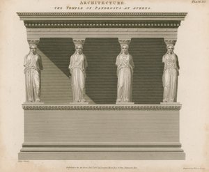Der Tempel der Pandrosus in Athen von English School
