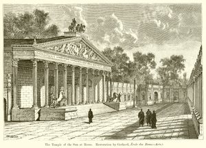 Der Sonnentempel in Rom (Restaurierung von Gerhard)