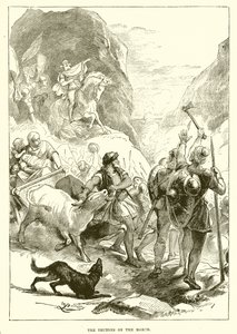 Die Teutonen auf dem Marsch von English School