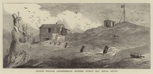 Der Venusdurchgang, Skizzen auf der Kerguelen-Insel von English School