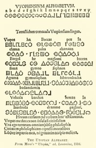 Das utopische Alphabet von English School