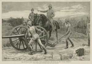 Die viktorianische Pferdeartillerie von English School