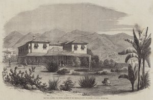Die Vigia, Madeira, die Winterresidenz Ihrer Kaiserlichen Majestät der Kaiserin von Österreich (Stich)