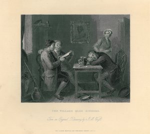 Die Dorf-Gesangstruppe von English School