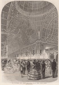 Der Freiwilligenball, Floral Hall, Royal Italian Opera, Covent Garden von English School
