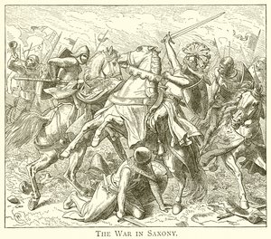 Der Krieg in Sachsen von English School
