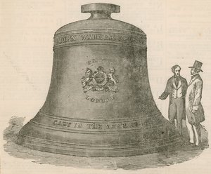 Die Westminster-Uhrglocke (Big Ben) von English School