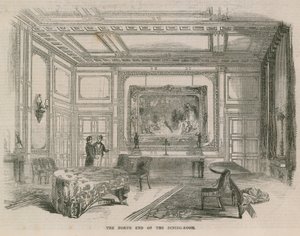 Das Whitehall-Heim von Sir Robert Peel von English School