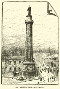 Das Wilberforce-Denkmal von English School