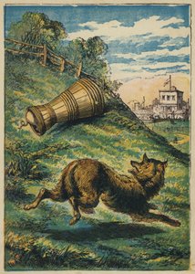 Der Wolf, das Schwein und die Butterfass