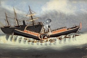 Das Wrack der "Princess Alice", nach 1878 von English School