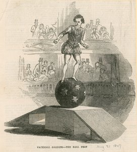 Die Ballnummer, Vauxhall Gardens, London von English School