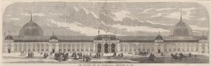 Das Gebäude für die Internationale Ausstellung von 1862 von English School