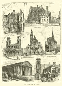 Die Kirchen von Paris von English School