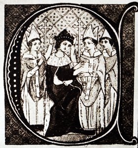 Die Krönung von König Edward I.