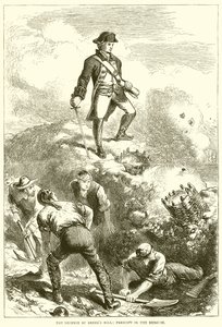 Die Verteidigung von Breeds Hill: Prescott im Redoubt von English School