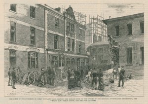 Die Dynamitanschläge im West End von London
